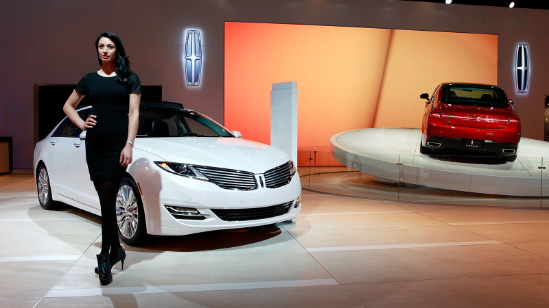 Illustration for article titled The Booth Professionals Of The LA Auto Show